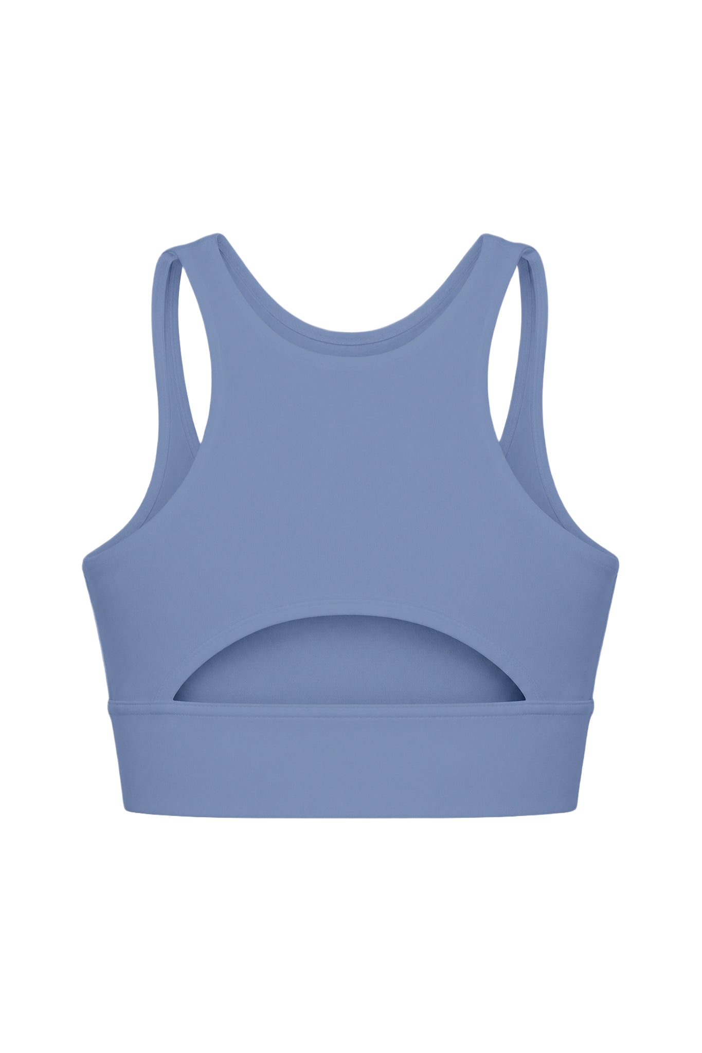 LOGO EMBROIDERY BRA TOP / BLUE