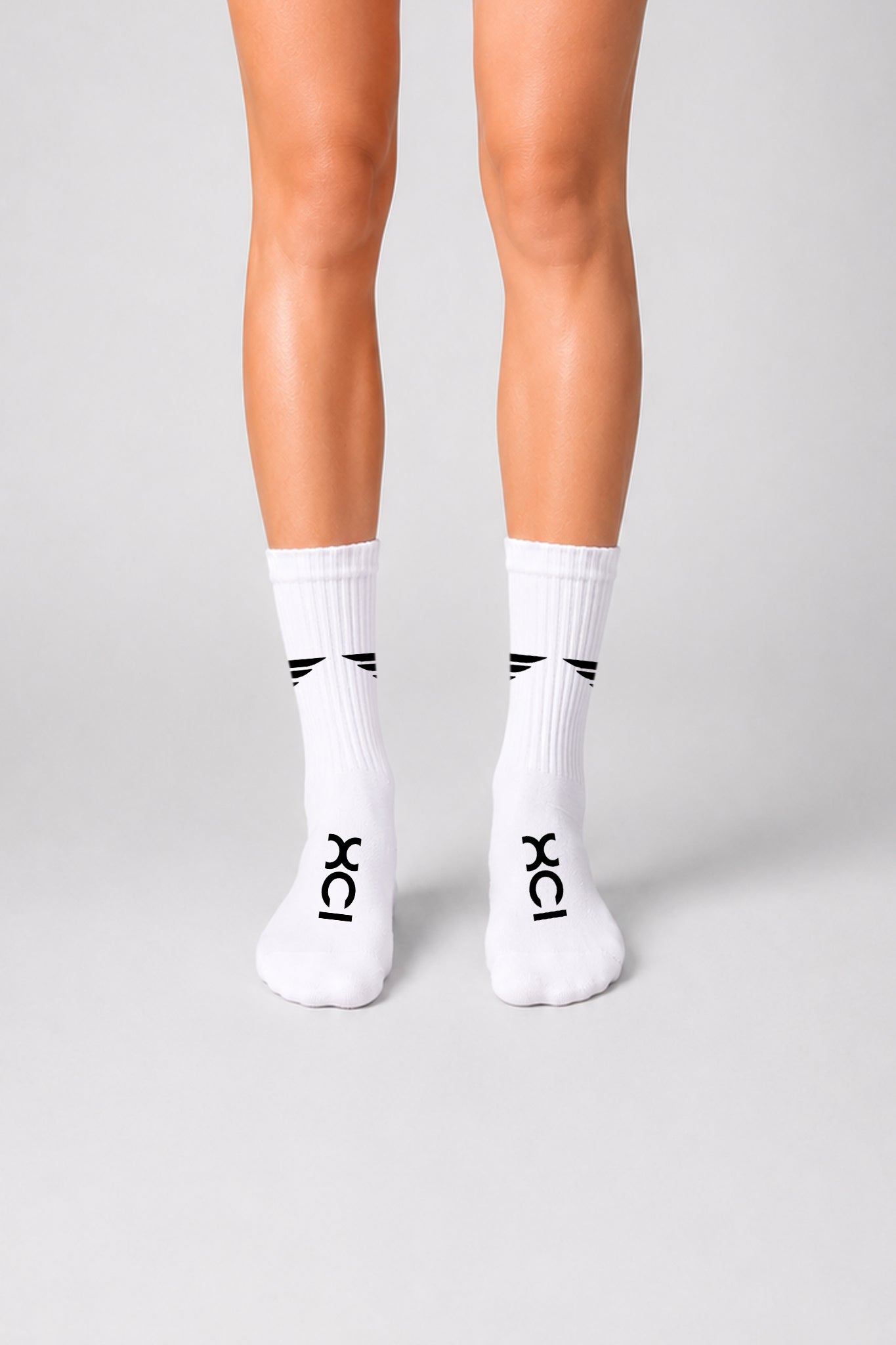 LOGO SOCKS / WHITE