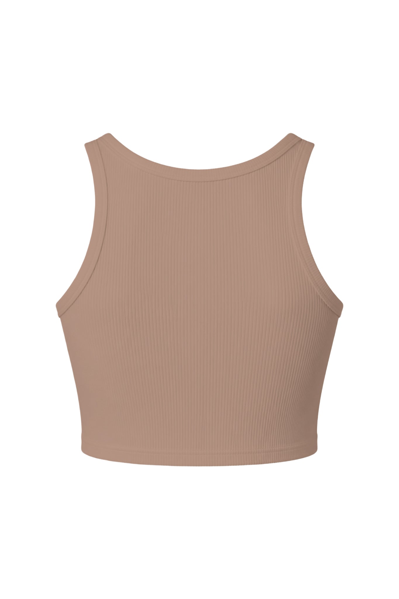 LOGO TANK TOP / BROWN