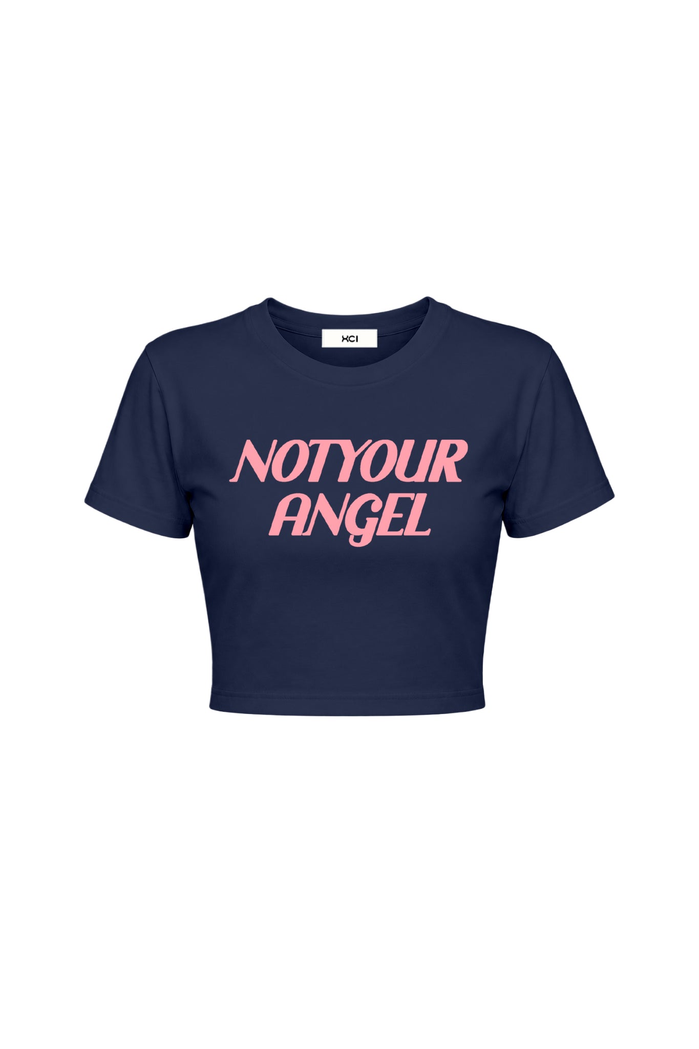 NOT YOUR ANGEL CHIBI TEE / NAVY