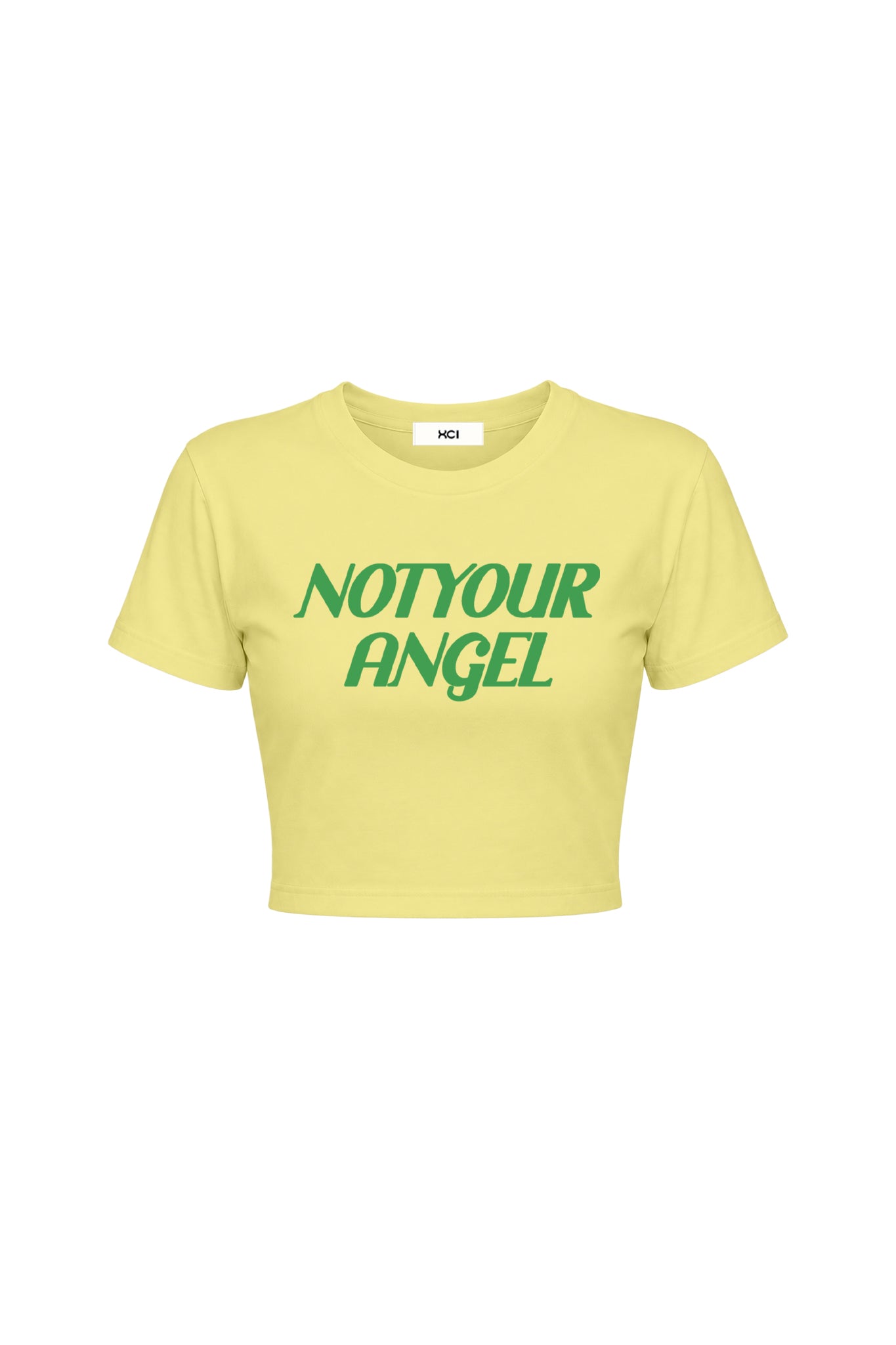NOT YOUR ANGEL CHIBI TEE / YELLOW