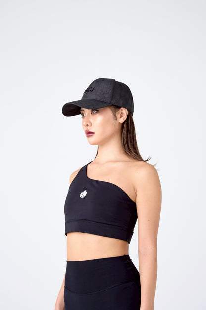 XCI LOGO EMBROIDERY CAP / BLACK