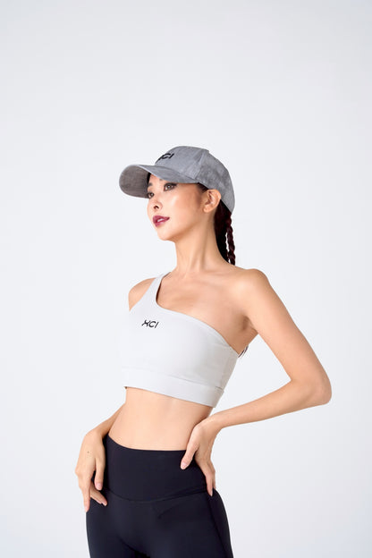 XCI LOGO EMBROIDERY CAP / GRAY