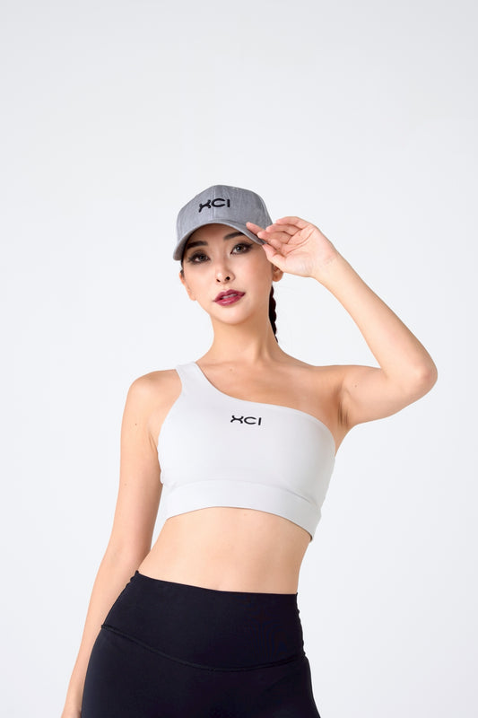 XCI LOGO EMBROIDERY CAP / GRAY