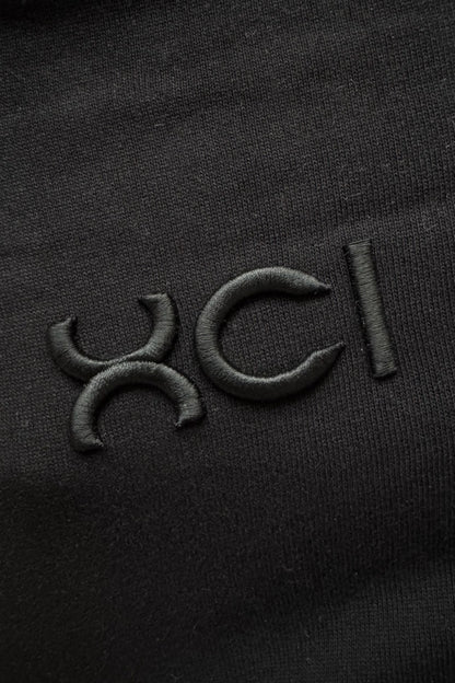 XCI LOGO OVERSIZE T-SHIRT / BLACK
