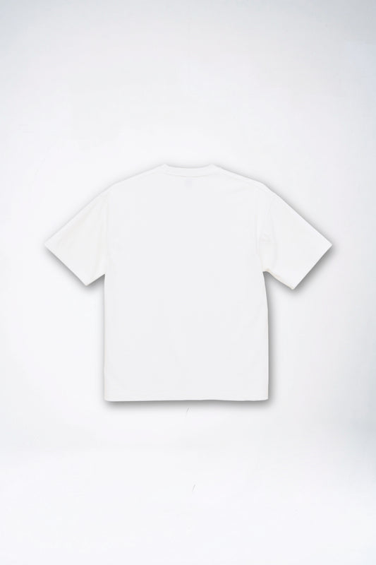 XCI LOGO OVERSIZE T-SHIRT / WHITE