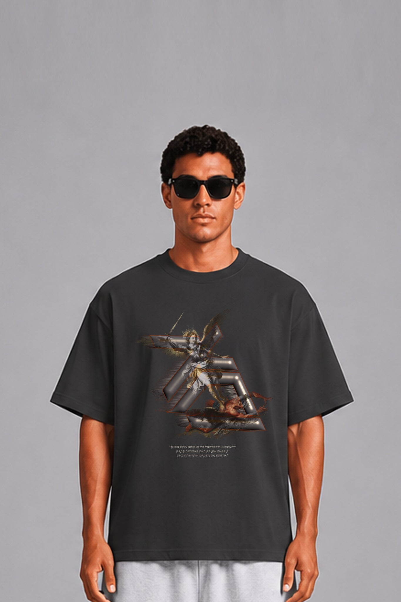 DEMON TEE / SUMI