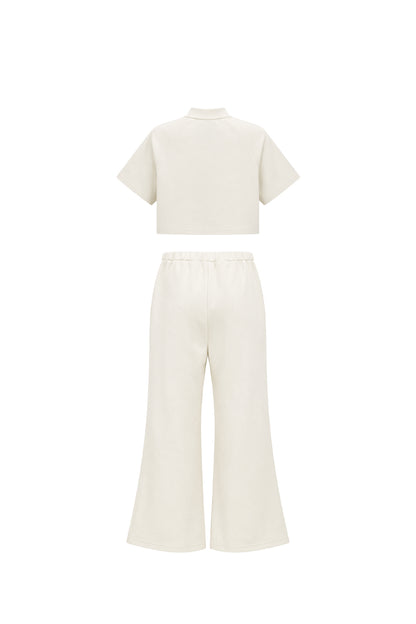 LOGO SET UP -LADIES- / IVORY