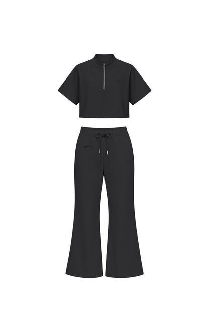 LOGO SET UP -LADIES- / BLACK