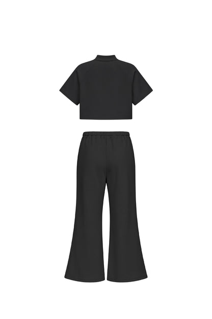 LOGO SET UP -LADIES- / BLACK