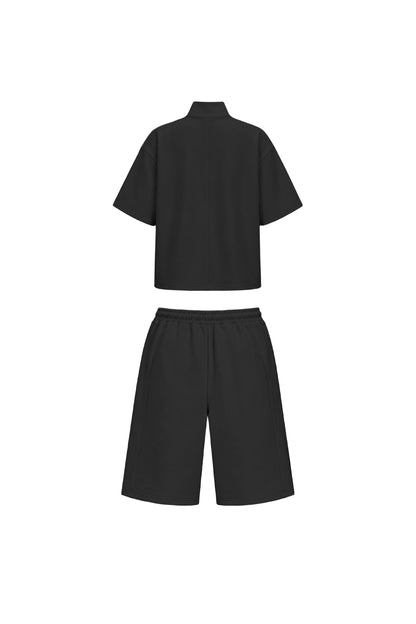 LOGO SET UP -MENS- / BLACK