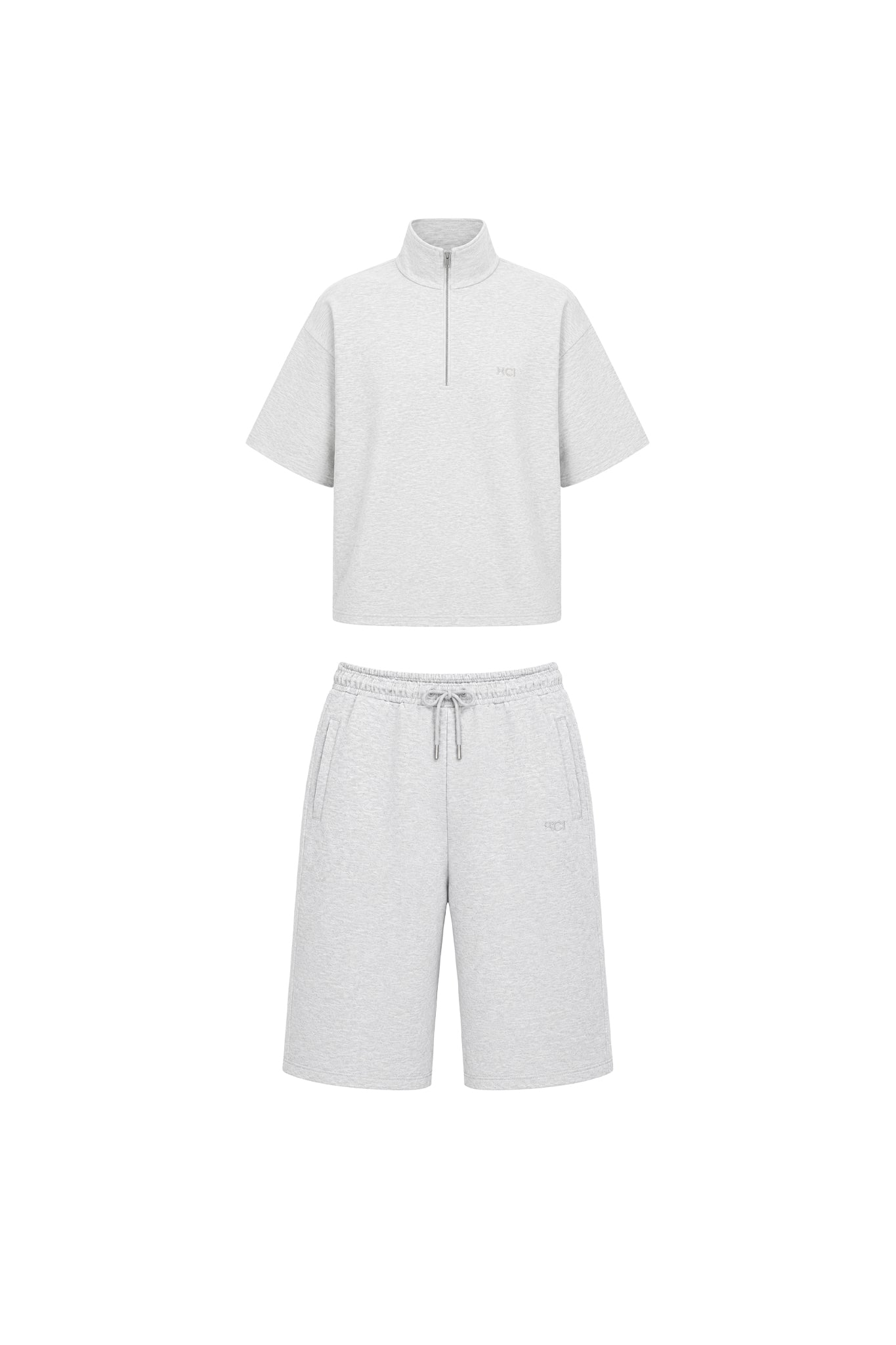 LOGO SET UP -MENS- / GRAY