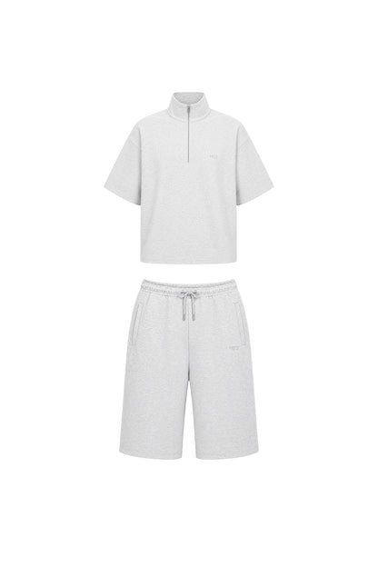 LOGO SET UP -MENS- / GRAY