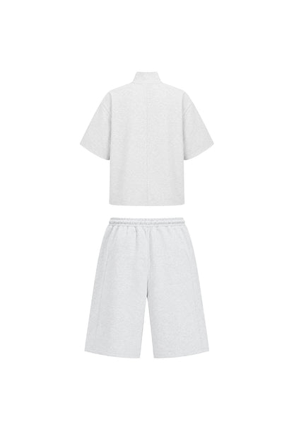 LOGO SET UP -MENS- / GRAY