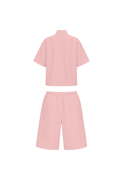 LOGO SET UP -MENS- / PINK