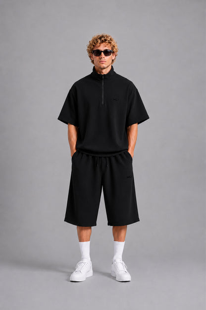 LOGO SET UP -MENS- / BLACK