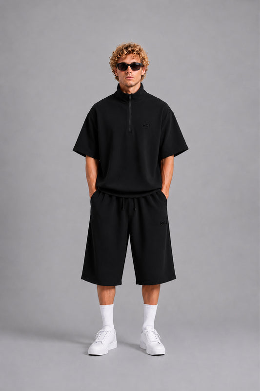 LOGO SET UP -MENS- / BLACK