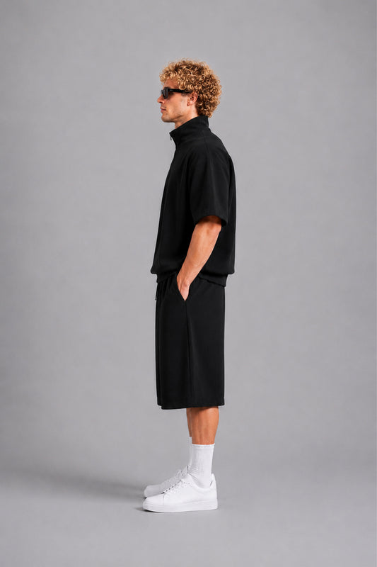LOGO SET UP -MENS- / BLACK