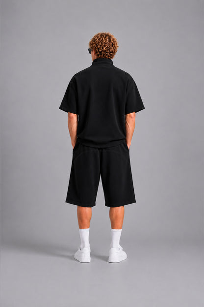 LOGO SET UP -MENS- / BLACK