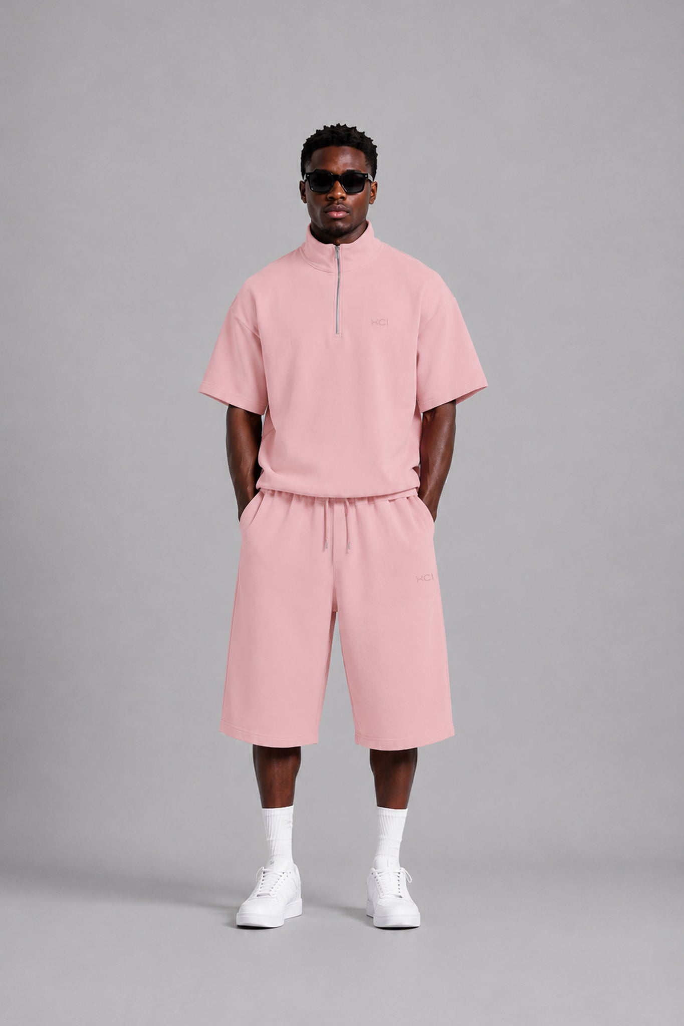 LOGO SET UP -MENS- / PINK