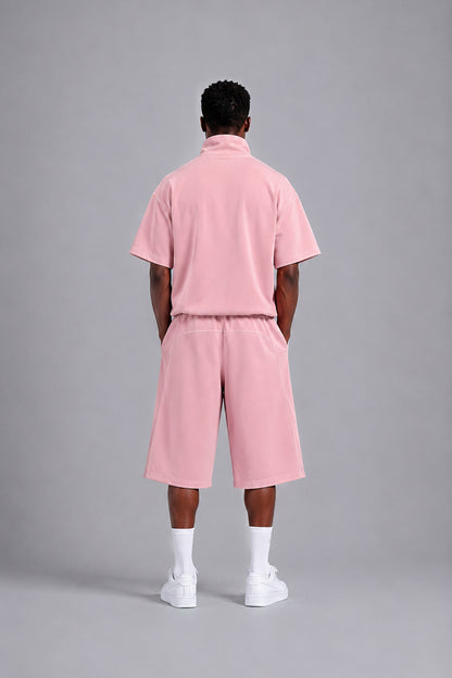 LOGO SET UP -MENS- / PINK