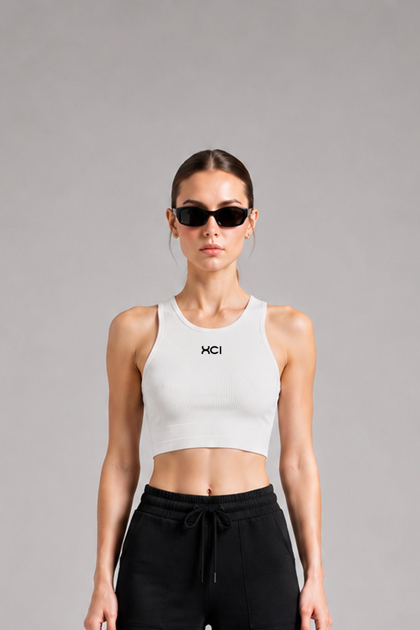 LOGO TANK TOP / WHITE
