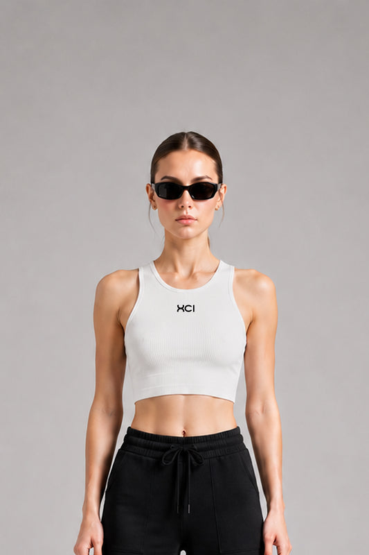 LOGO TANK TOP / WHITE