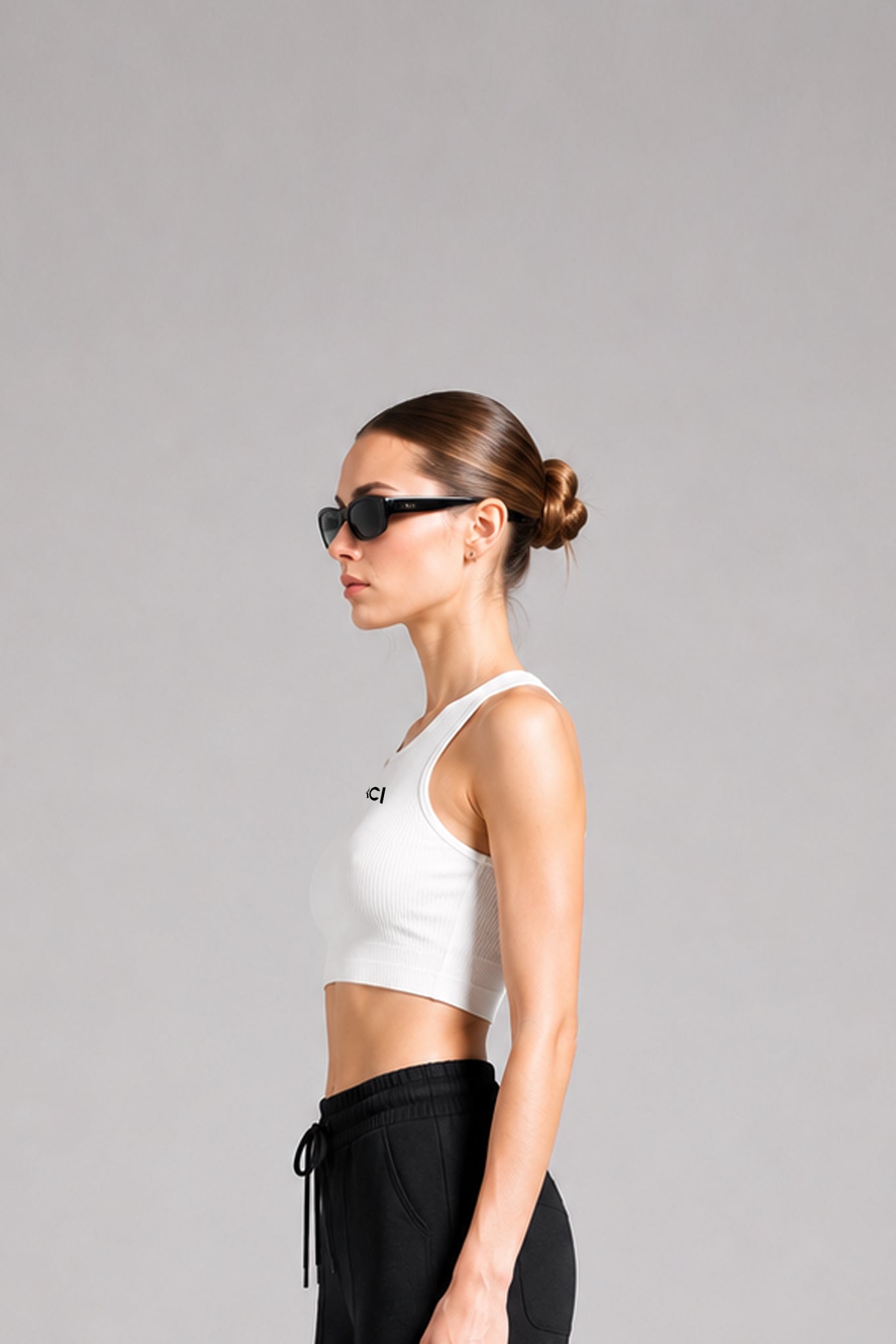 LOGO TANK TOP / WHITE