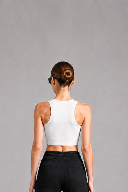 LOGO TANK TOP / WHITE