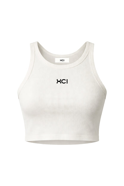 LOGO TANK TOP / WHITE