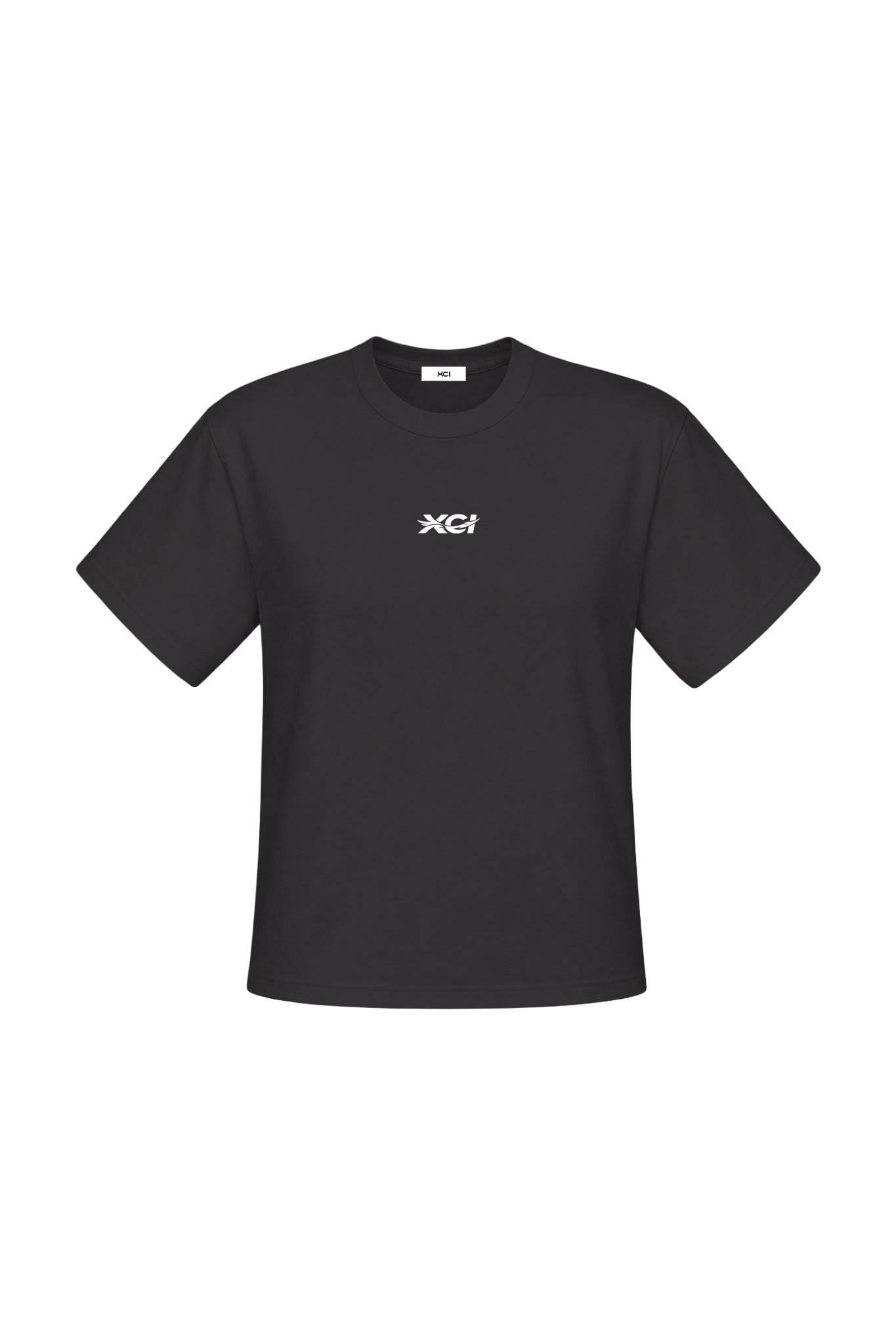 FEATHER LOGO EMBROIDERY TEE / SUMI